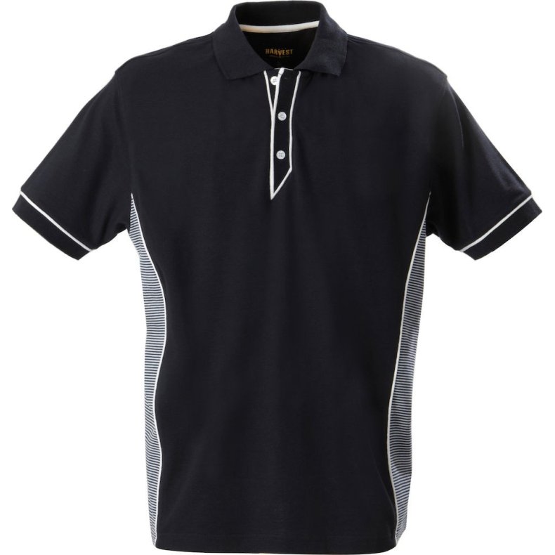 Harvest Polo m/kontraster, navy