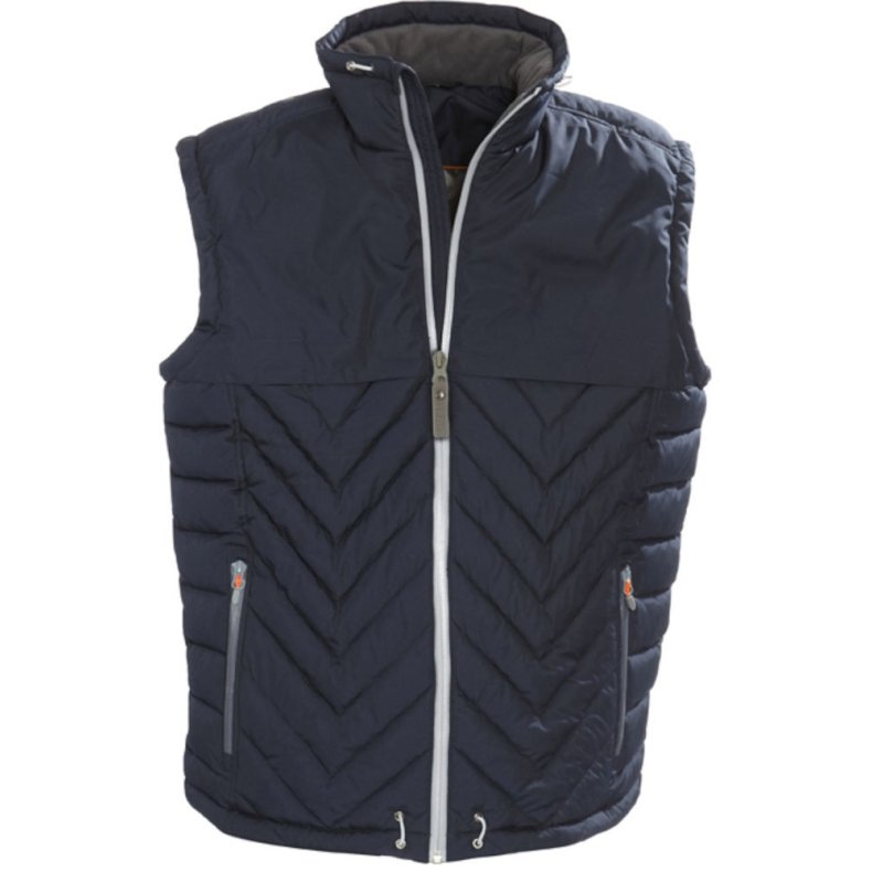 Harvest quiltet vest, navy