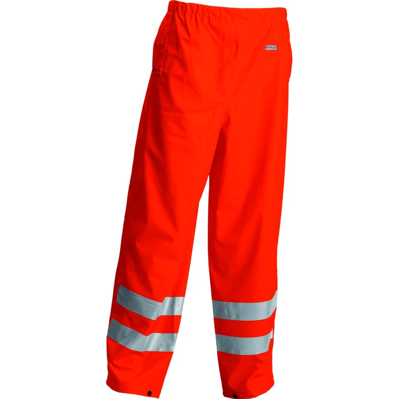 Hi-Viz PU bukser med refleks, orange