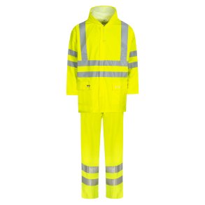 Lyngs�e Hi-Vis regns�t i PU kvalitet, gul