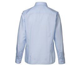 ID Dameskjorte, Easy Iron, lange rmer, lys bl