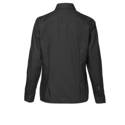 ID Dameskjorte, Easy Iron, lange rmer, sort