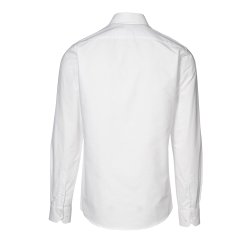ID Oxford-skjorte m/button down, modern fit, hvid
