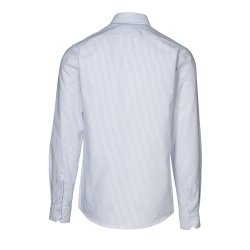 ID Oxford-skjorte m/button down, modern fit, stribet
