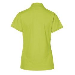 ID Poloshirt, pique med stretch, figursyet, dame, lime