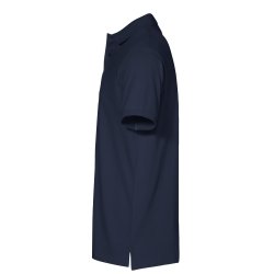 ID Poloshirt, pique med stretch, Herre, navy