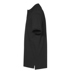 ID Poloshirt, pique med stretch, Herre, sort
