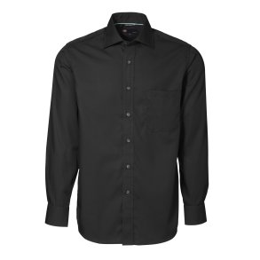 ID Skjorte, Easy Iron, lange rmer, sort