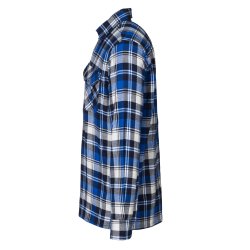 ID Skovmandsskjorte m/bl tern og trykknapper