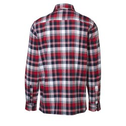 ID Skovmandsskjorte m/rd tern og trykknapper