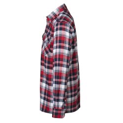 ID Skovmandsskjorte m/rd tern og trykknapper