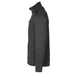 ID Strikfleece Cardigan med forstrkning, grafit