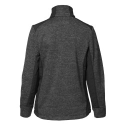 ID Strikfleece Dame Cardigan med forstrkning, grafit