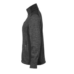 ID Strikfleece Dame Cardigan med forstrkning, grafit