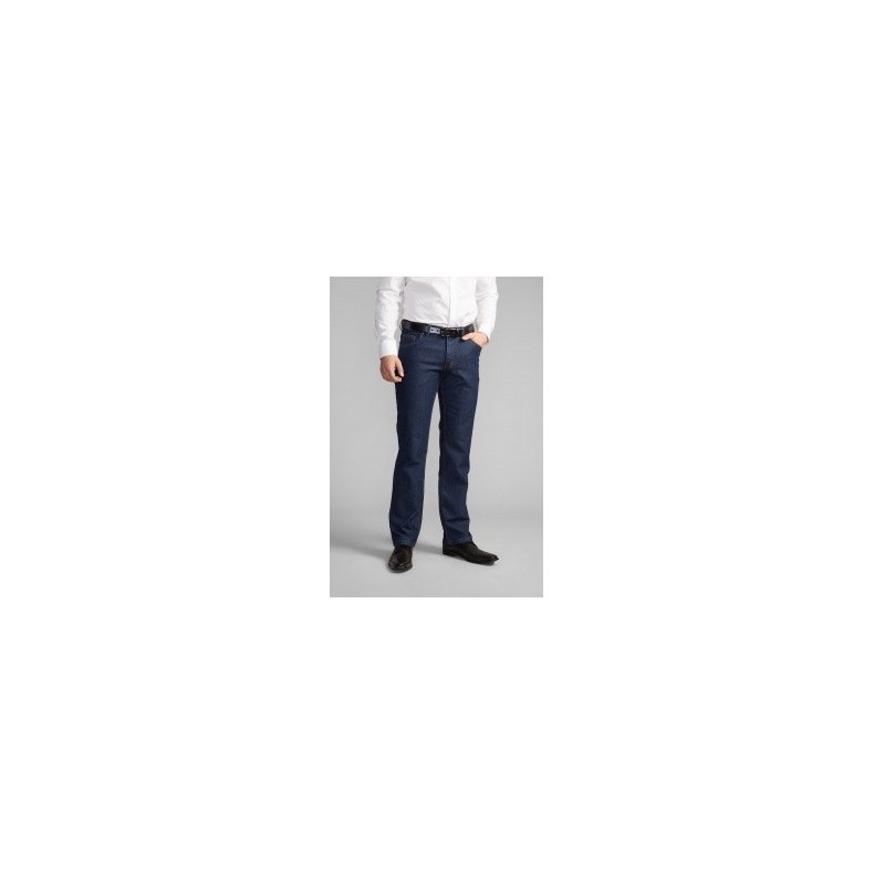 Klassisk Jeans i regular fit, bl