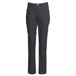 Klassisk dame tjenerbukser m/strech, sort
