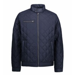 Klassisk Quiltet letvgts herrejakke, navy