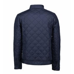 Klassisk Quiltet letvgts herrejakke, navy