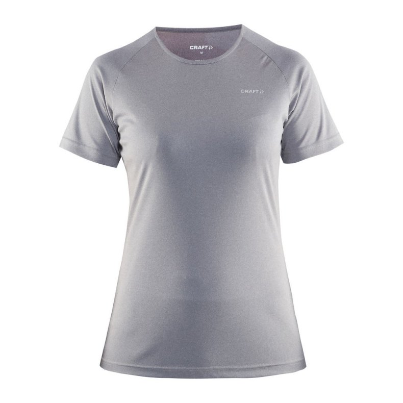 Klassisk sports t-shirt i let materiale, gr mellange