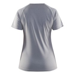 Klassisk sports t-shirt i let materiale, gr� mellange