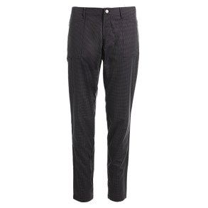 Kokkebukser - unisex m/elastik i talje og lrlomme, pepita