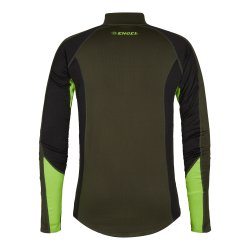 Lang�rmet termoundertr�je med krave, gr�n