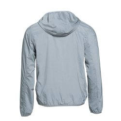 Moderne Vindjakke med htte og refleksstof