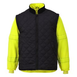 Portwest Hi-Vis 7i1 vinterjakke Trafikjakke, kl. 3, gul