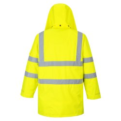 Portwest Hi-Vis 7i1 vinterjakke Trafikjakke, kl. 3, gul