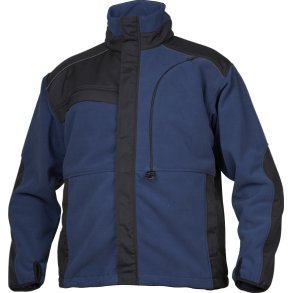 ProJob Fleecejakke, vind-/vandtt og ndbar, navy
