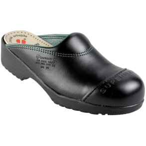 Lind Sikkerhedstrsko u/kap, sort