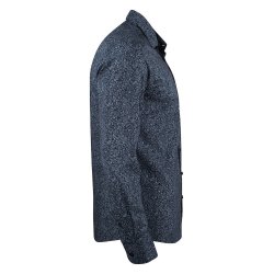 Smart og elegant herreskjorte med printet mnster - navy