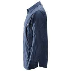 Snickers arbejdsskjorte med langt �rme, navy