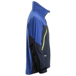 Snickers softshelljakke med 4-vejs stretch, vind-/vandafvisende, bl