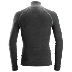 Snickers termoundertrje med uld og zip-lynls