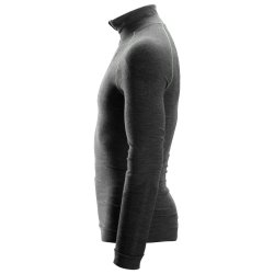 Snickers termoundertrje med uld og zip-lynls