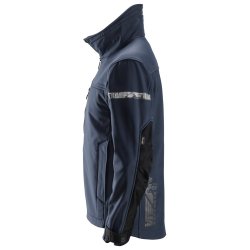 Softshell jakke AllroundWork, vind-/vandafvisende, navy