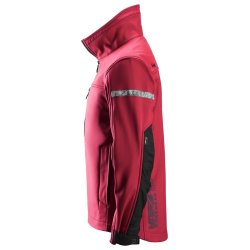Softshell jakke AllroundWork, vind-/vandafvisende, rd