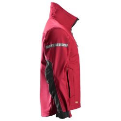 Softshell jakke AllroundWork, vind-/vandafvisende, rd
