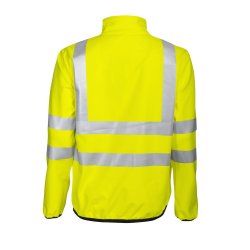 Softshell jakke EN471 m/refleks gul