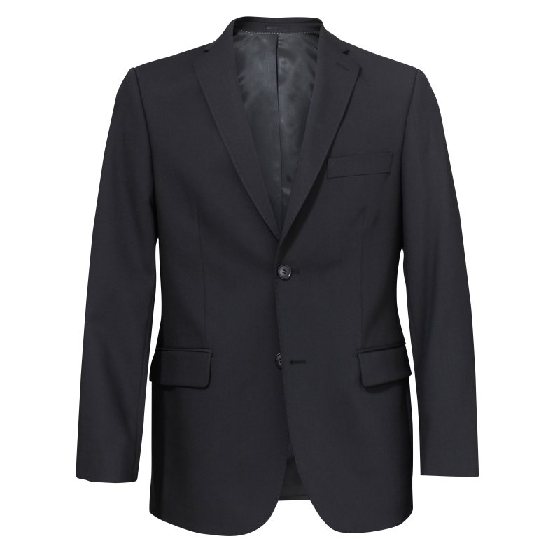 Sunwill klassisk herreblazer, sort