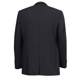 Sunwill klassisk herreblazer, sort