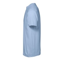 ID T-shirt T-TIME, 100% bomuld, lys bl