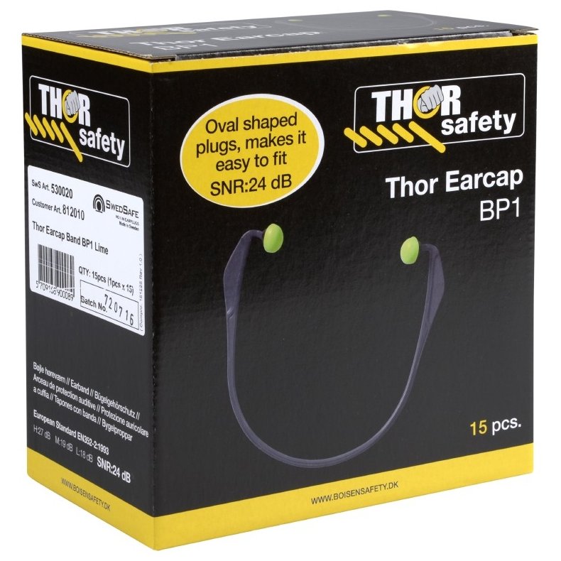 Thor Earcaps, bjlehrevrn, SNR 23dB