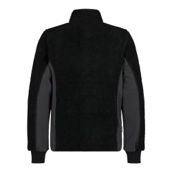 X-Treme fiberjakke med forstrkning og lynls, sort